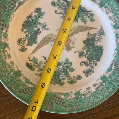 FOUR Mottahedeh 1981 Inaugural Dinner Plates Guest Take Homes