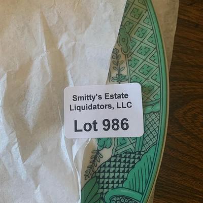 FOUR Mottahedeh 1981 Inaugural Dinner Plates Guest Take Homes