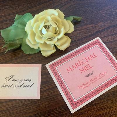 Capodimonte Marechal Niel Twelve Months of Rose