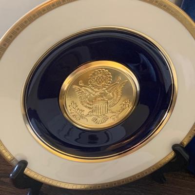 Pickard Presidential Seal Dinner Plate Mint In Box Lmt Ed Numbered