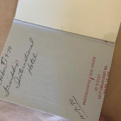 Patricia Nixon Signed Letter W Accompanying Photo