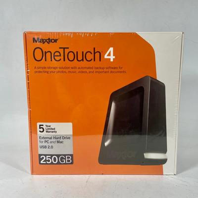 Maxtor One Touch 4 External Hard Drive 250GB