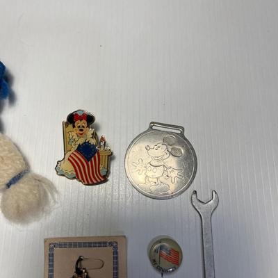 6- Vintage Pins & Misc (Mickey Mouse), Reddy Kilowatt)