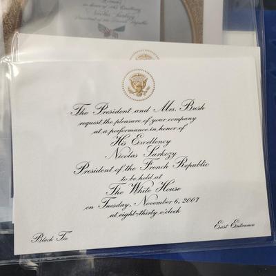 Lot of Different White House Menus Dinners Luncheon