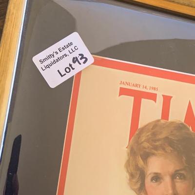Nancy Reagan Signed Magazines