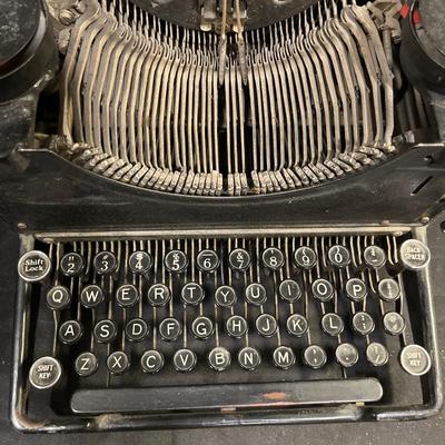 8- Vintage Remington Monarch typewriter