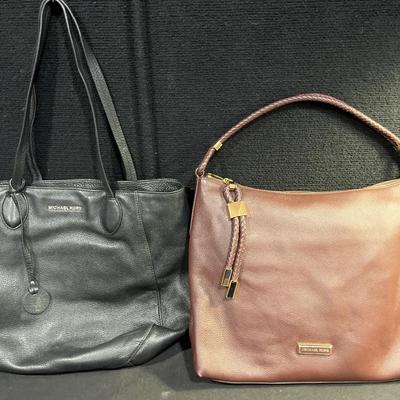 11- Two Michael Kors Handbags with Dust Covers