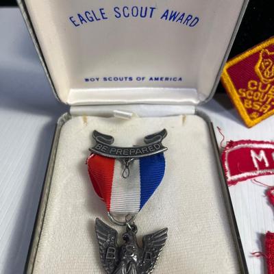 13- Eagle Scout Award (1965?), Boy Scout patches/pin