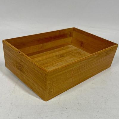 Small Bamboo Wood Box