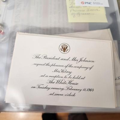 White House scrapbook collection
