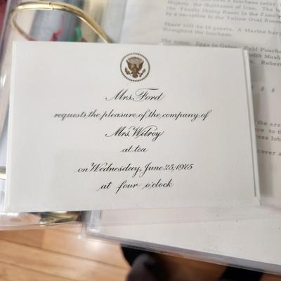 White House scrapbook collection