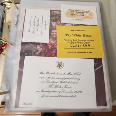 White House scrapbook collection