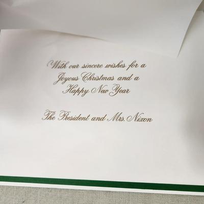 1970 1971 Nixon Agnew christmas cards
