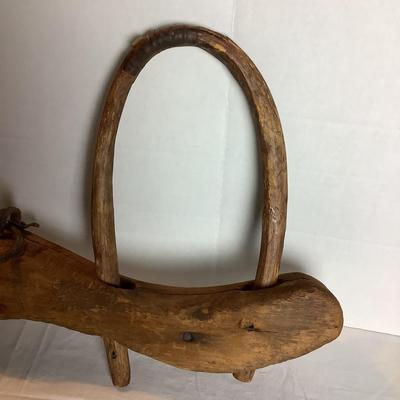 361 Antique Primitive Small Oxon Yoke