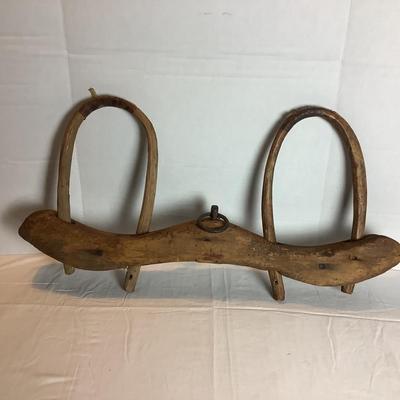 361 Antique Primitive Small Oxon Yoke