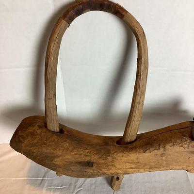 361 Antique Primitive Small Oxon Yoke