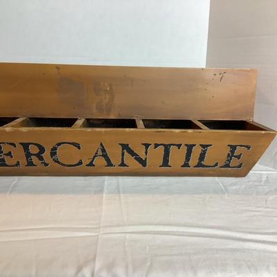 362 Vintage Family Mercantile 12 Section Advertising Organizer