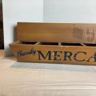 364 Vintage Family Mercantile 12 Section Advertising Organizer
