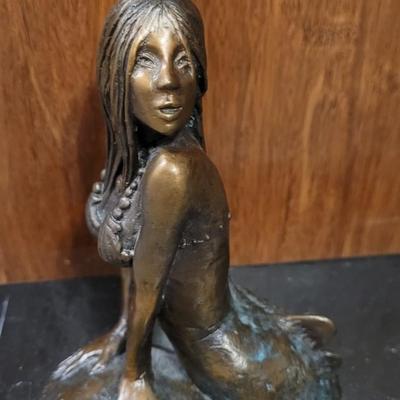ADAM SCHULTZ 'Siren's Song' Mermaid Sculpture