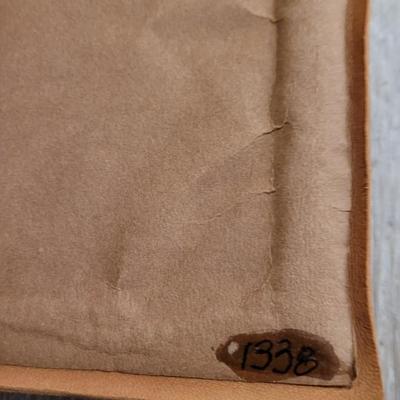 Antique Soft Leather Bound Ralph Waldo Emerson 'Compensation'