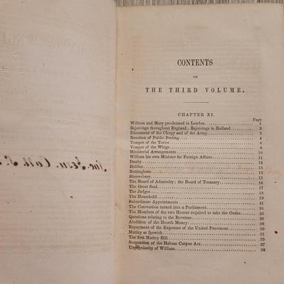 1856 'History of England' Vol 3 by Thomas Babington Macaulay