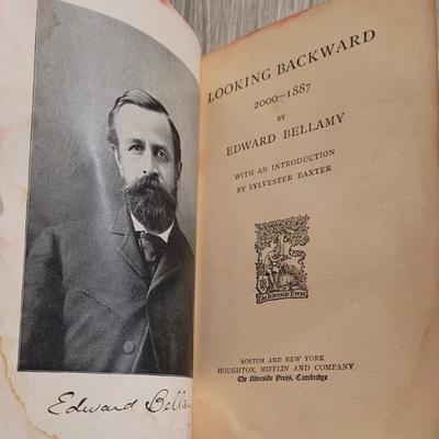 1889 Looking Backwards by Edward Bellamy