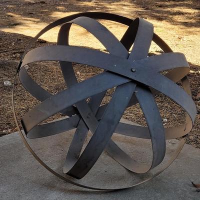 Metal Garden Orb
