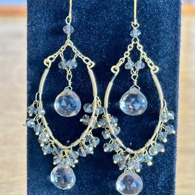 Juliette Gem Drop Earrings