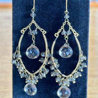 Juliette Gem Drop Earrings
