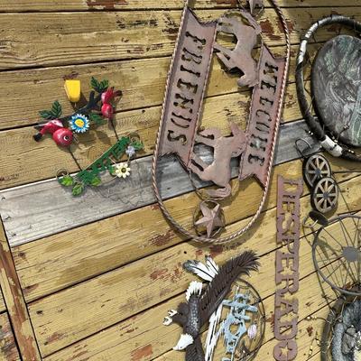 Metal and iron accents