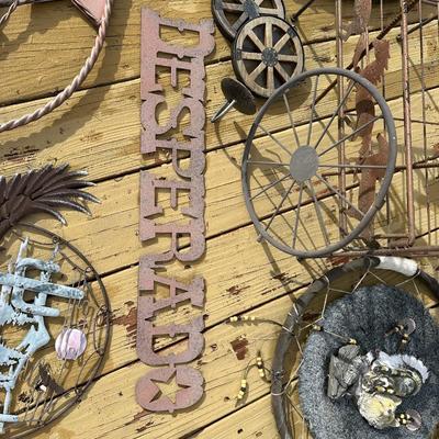 Metal and iron accents