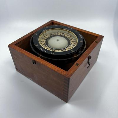 N299 Kevin & Wilfred O. White Company. Boston #7489 Naval Compass
