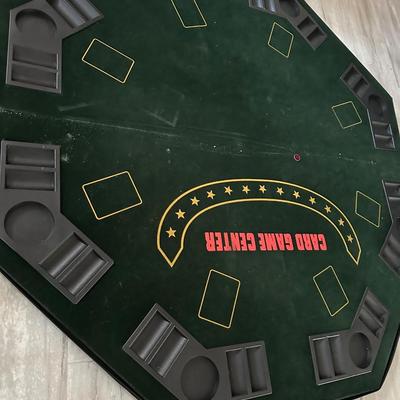 Folding Card Game Table Top