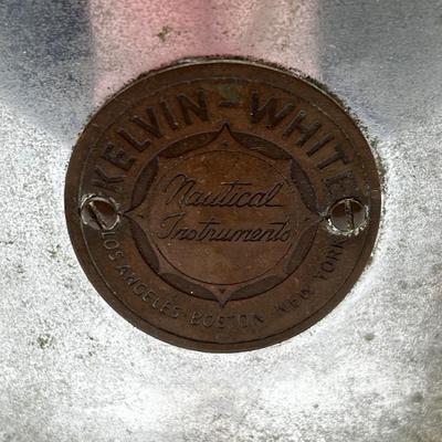 N431 Vintage Kelvin & Wilfred O. White Binnacle in Chrome