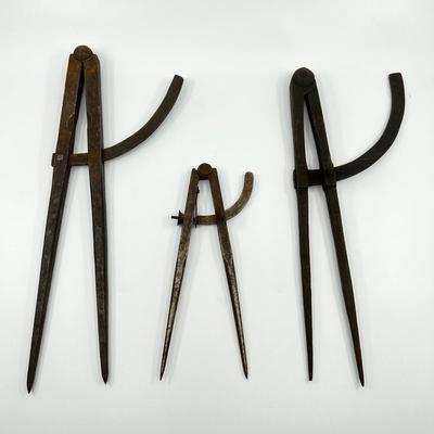N433 Lot of Antique Calipers