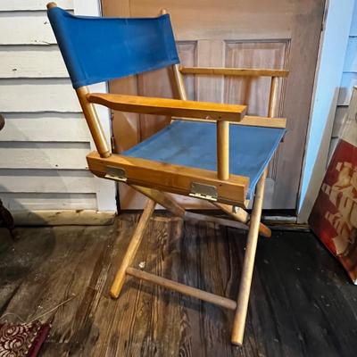N434 Vintage Casual Low Deck Chair & Captains Chair