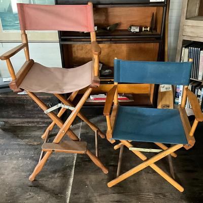 N434 Vintage Casual Low Deck Chair & Captains Chair