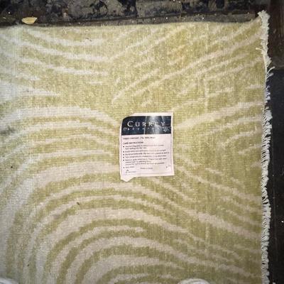 N435 Currey & Company Wool Nautical Rug