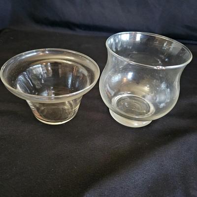 NIB Fry-Baby, Shrimp Butler and Shrimp Cocktail Glasses (K-DW)