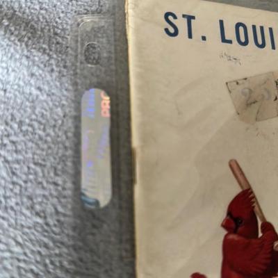 1953 St. Louis Cardinals Baseball Official Yearbook
