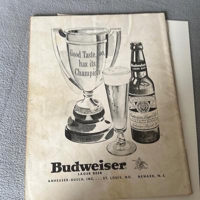 1955 St. Louis cardinals official souvenir yearbook