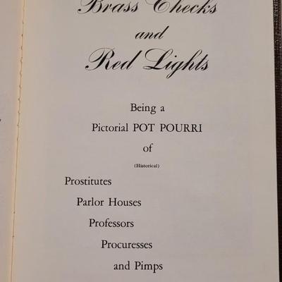 Authors Signed & #Ed 'Brass Checks and Red Lights' by Fred & Jo Mazzulla