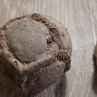 Septerian Nodule (Mineral) and Aragonite Cave Crystal