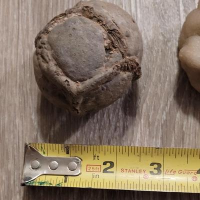Septerian Nodule (Mineral) and Aragonite Cave Crystal