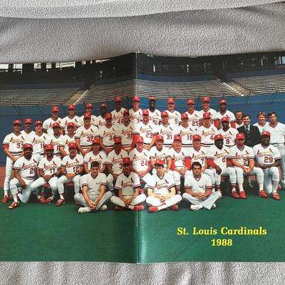 1988 St Louis Cardinals Baseball Yearbook