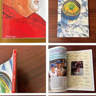 1990 St Louis Cardinals Baseball Yearbook