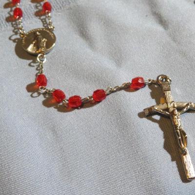 Catholic Religious Rosery and Cross Lot - Estate Jewelry Lot