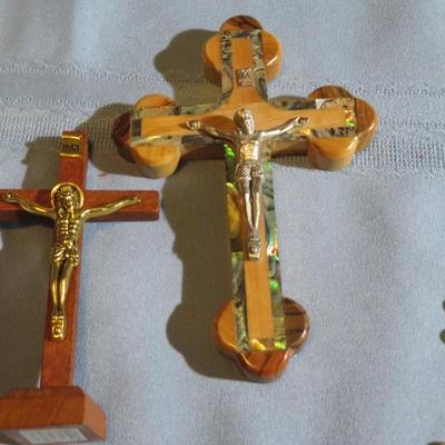 Catholic Religious Rosery and Cross Lot - Estate Jewelry Lot