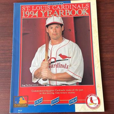 1994 St Louis Cardinals Baseball Yearbook