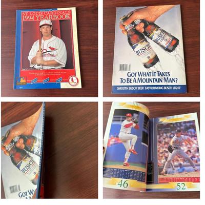 1994 St Louis Cardinals Baseball Yearbook